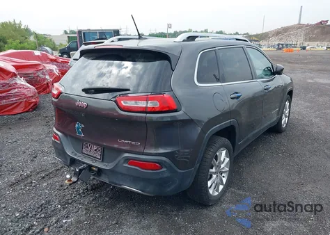 2014 Jeep Cherokee Limited from USA, damaged, VIN 1C4PJLDBXEW175224